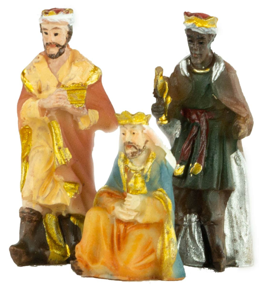 Traditionelle Weihnachtskrippe Schupf inkl. 11-tlg. Figurensatz K 111, Maße Krippe: ca. 30 x 10 x 14 cm